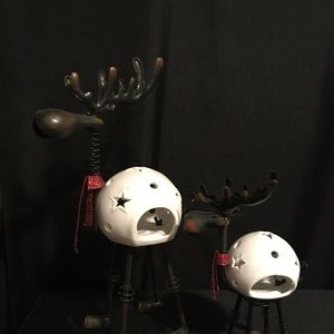Pier 1 Reindeer Tealight Holders